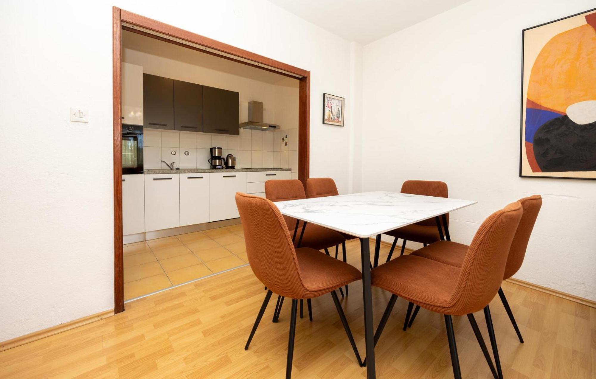 3 Bedroom Gorgeous Apartment In Trogir Bagian luar foto